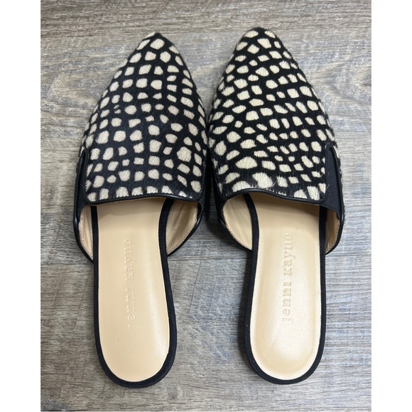 JENNI KAYNE Ponyhair Animal Print Mules - Picture 3 of 8